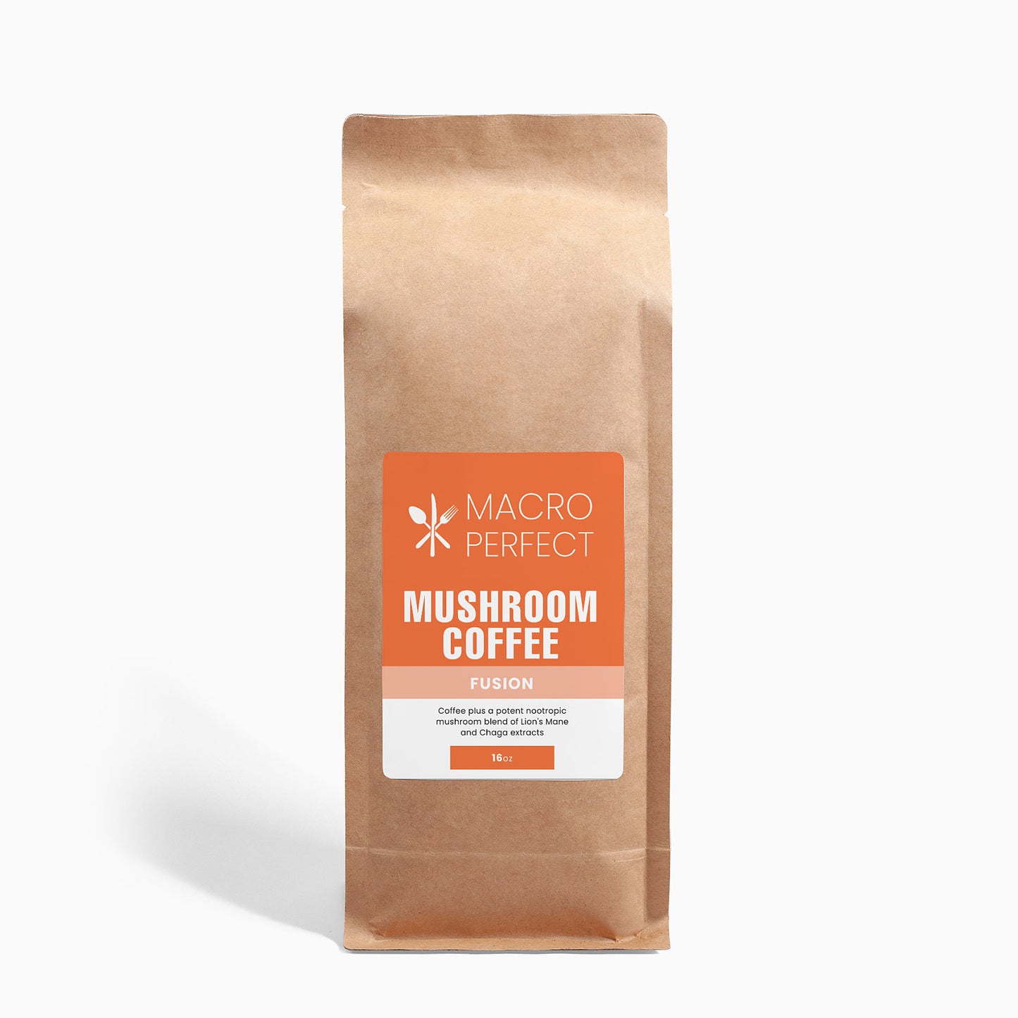 Mushroom Coffee Fusion - Lion’s Mane & Chaga 16oz