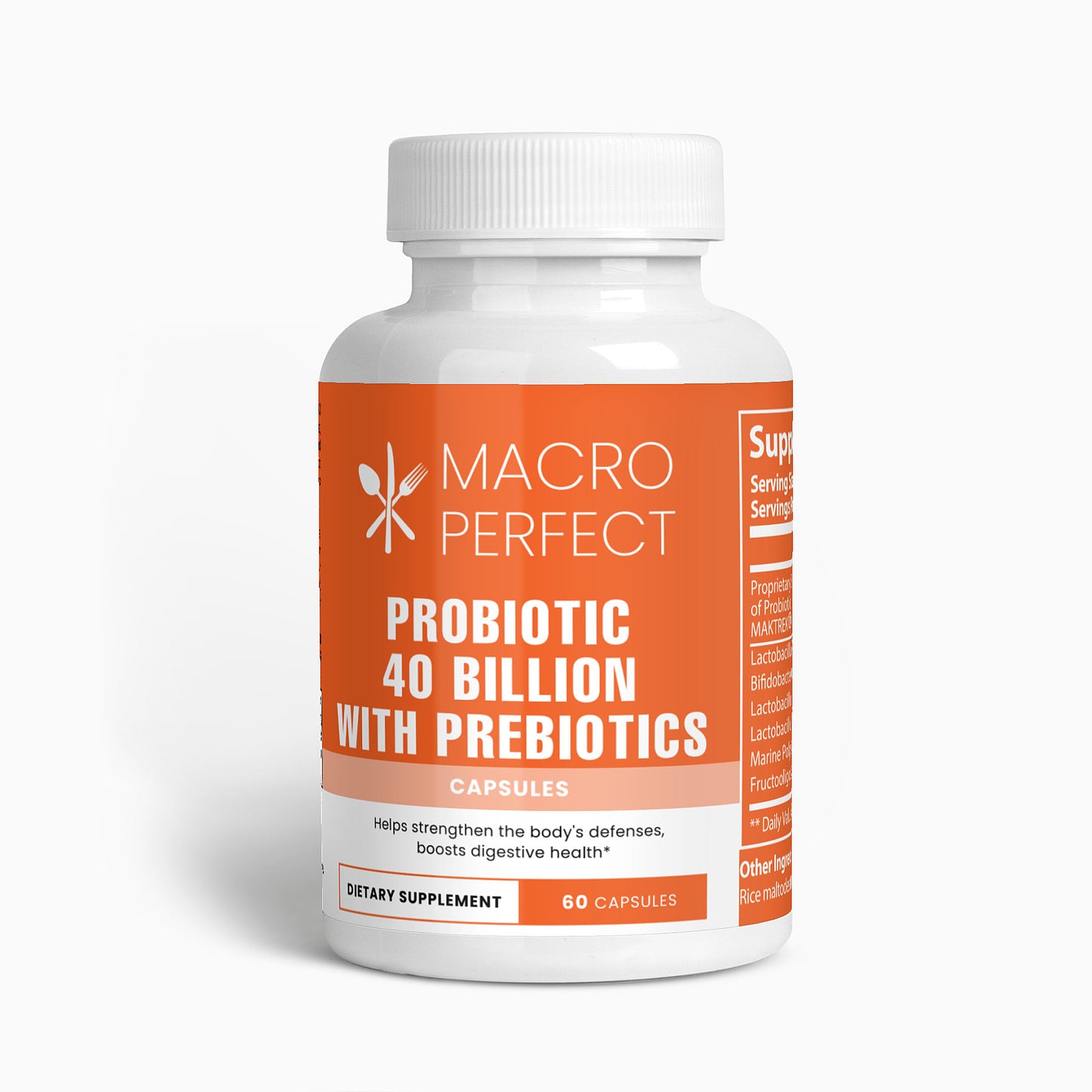 Probiotic 40 Billion with Prebiotics